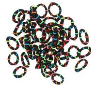 Happyyami 200 Piezas Coleteros Mini para Niñas Bandas de Cabello Elásticas Accesorios de Pelo Coloridos y Confortables para y