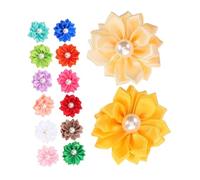 Happyyami 20piezas Flower Dog Hair Tie Cute Floral Pet Accessories for Dogs and Cats Lightweight and Comfortable for Daily Wear Parties