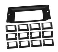 Happyyami 24piezas Hebilla De Etiqueta Mango De Hierro Accesorios para Cajas De Embalaje Asas Metálicas para Cajas Etiquetas para Estantes De Alambre para Cómodas