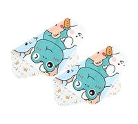 Happyyami 2piezas Almohadillas Lavables para Jaula De Cobayas Impermeables y Reutilizables Absorción Accesorios para Mascotas Pequeñas