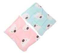 Happyyami 2piezas Almohadillas Térmicas para Hámsters y Pequeños Roedores Suave y Cálido Nido De Invierno para Cobayas Ardillas y Erizos Material De Fácil De Transportar y Almacenar