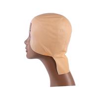 Happyyami 2piezas Calva De Látex Sombrero De Cosplay Calvo Accesorio De Disfraz De Monje Para Adultos Gorra Calva Para Halloween Sombrero Divertido Para Cosplay