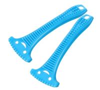 Happyyami 2piezas Cuchillo Para Pedicura De Pies Removedor De Muerta Herramienta De Exfoliante Para Pies Depurador De Talones Agrietados Accesorios De Pedicura Para De Mano
