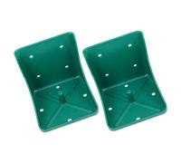 Happyyami 2piezas Rack De Sal para Ganado Soporte para Ladrillos De Sal para Ovejas y Caballos Caja De Alimentación y Práctica para Ganadería