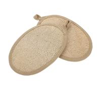 Happyyami 2piezas Toalla De Baño De Lufa Estropajo De Luffa Artículos De Baño Toalla De Ducha Artículos De Limpieza Corporal Esponja Luffa Esponja Vegetal Para Ducha