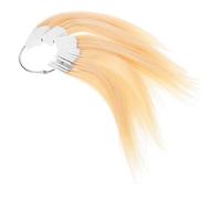 Happyyami 30 Anillos de Color para Cabello Real Muestras para Pruebas y Experimentación, Adecuado para Análisis y Técnicas de Teñido Profesional