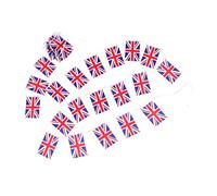 Happyyami 4 Piezas Banner De Jardín Británico De Celebración Real Mano Ondeando La Decoración Colgante Union Jack Del Jubileo Poliéster La Fábrica Estilo Europeo