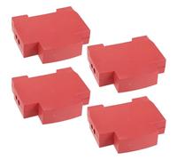 Happyyami 4 Piezas Dispositivo Automático de Supresión Carcasa de Aerosol Condensado Rojo de Plástico, Durabilidad Industrial y Diseño Reducido para Armarios Eléctricos y Cajas Fotovoltaicas