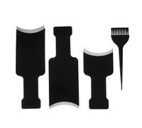 Happyyami 4 piezas Kit para Teñido de Cabello con Tablero y Brocha Herramienta de Coloración Profesional para Salón de Peluquería Incluye Peine de Teñido y Tablero de Balayage para