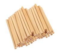 Happyyami 40piezas Tubo De Anidación para Abejas De Juncos Naturales para Jardines y Polinización Recambios Reutilizables para Casas De Abejas