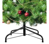 Happyyami 45cm árbol de Navidad del pie de Apoyo Plegable Titular de árbol Artificial para Las Decoraciones