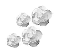 Happyyami 4Piezas Ambientador Clips de Ventilación de Flores Uds de Moderno y Creativo Aroma Duradero y Fresco Decoración de Vehículos Accesorio Práctico y Estético