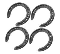 Happyyami 4piezas Clavos De Pezuña para Caballos Herramientas De Ecuestres para Reparación De Casco Diseño Antideslizante y Fácil Instalación para Entrenamiento y Ejercicio