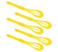 Happyyami 5 batidores de tinte para peluquería: mini mezclador de crema colorante, accesorios de peinado para salón y hogar.