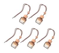 Happyyami 5 Piezas de Botella y Pequeña Colgante Redonda Tapa de Difusor Olores Recargable para Coche para Espejo del Coche en