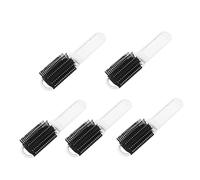 Happyyami 5 Piezas Peine Plegable Portátil Compacto De Despedida Peine Plegable Con Espejo Cepillo De Pelo De Bolsillo Plegable Peine De Peinado Cabello Doblar Ondulado Páginas