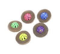 Happyyami 5 Piezas Tabla De Garras De Gato Rascador De Carton Juguete para Gatos De Interior Incluye Campana