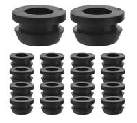 Happyyami 50 Piezas 16mm Arandelas De Junta De Silicona Tpe Selladas Para Riego Por Goteo Arandelas a Prueba De Fugas Para Plomería De Grifo Para Conectar Tuberías De Agua