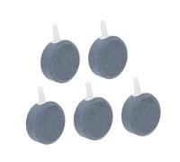 Happyyami 5piezas Difusores De Burbujas De Aire para Acuarios Piedras Difusoras De Discos De Aire para Peceras y Duradero Salida Uniforme De Burbujas