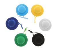 Happyyami 6piezas Adorables Sombreros De Pollo para Mascotas Gorras Divertidas para Gallinas Accesorios Decorativos para Aves Suministros para Animales Pequeños Mezcla De