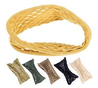 Happyyami 6piezas Coleteros De Aro Para Toalla Borde Gomas Pelo Coleteros De Cuerda Para Cabello Rizado Accesorios Cabello De Niñas Cintas Elásticas