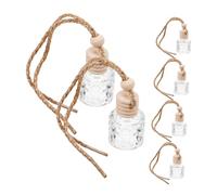 Happyyami 6Piezas Difusor Colgante de Perfume para Frasco de Vacío Ambientador Decorativo Portátil para Hogar