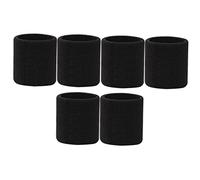 Happyyami 6piezas Muñequeras Para Hacer Ejercicio Unidades Protectoras y Transpirables Para Regalar Deportistas