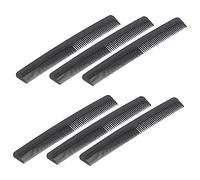 Happyyami 6piezas Peines De Doble Para Peinar Peines Desenredantes De De Para Hombre y Mujer Para Corte De Pelo