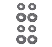 Happyyami 8 Piezas de Cordones Elásticos de Látex para Tumbonas Resistentes y Elásticas, Accesorios Prácticos para Sillas y Tumbonas de Jardín