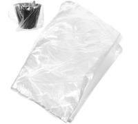 Happyyami 80 Bolsas Plásticas Desechables para Pedicura y Baños de Pies, Resistentes al Calor Rupturas, Ideales para Uso Familiar y Salones de Belleza