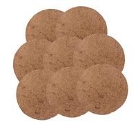 Happyyami 8piezas Almohadilla De Nido para Aves De Fibra De Transpirable para Criar Palomas y Codornices Protector De Huevos para Tiendas De Mascotas y Hogares