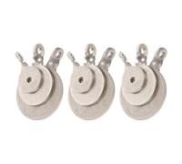 Happyyami 9 Objetivos de Acero Inoxidable Plateados para Práctica de Tiro y Entrenamiento, Diseño de Alta Resistencia y Portátil, Ideales para Sesiones de Competición