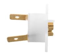 Happyyami Adaptador de Portalámparas Conector de Dos para Delanteros H7 Soporte Plástico Metálico Blanco Repuesto para Iluminación Automotriz Compatible con Honda