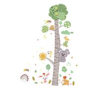 Happyyami Adhesivo De Pared De Altura Calcomanías De Pared De Dibujos Animados Pegatinas Para Habitación Infantil Tabla De Crecimiento Infantil Pegatina De Para Medir Altura Dormitorio