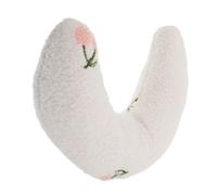 Happyyami Almohada u Forma De Media Luna para Gatos Almohada Calmante y Juguete para Descanso Profundo para Gatos y Perros Pequeños Suave y Cómoda Diseño Atractivo