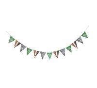 Happyyami Banderines de Papel Diseño Creativo y Único Temática de Fútbol Americano para Decoración de Cumpleaños Infantil Adecuado para Colocar Mesa Pared