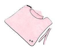 Happyyami Bañera De Mascota De Coral para Perros y Gatos Toalla Absorbente De Secado Rápido para Baño y Natación Roba De Baño Suave y Cálida para Proteger del Frío