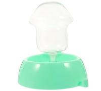 Happyyami Bebedero Automático para Perros para Mascotas 1 Juego Cuenco para Mascotas con Forma de Hongo Verde Comedero de Agua Seguro de Alta Densidad