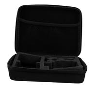 Happyyami Bolsa de cámara de acción Protector de cámara boroscopio Bolso pequeño para cámara Estuche Mezclador de Audio Caso Tomar Juego de Cinco Cartas Tela Black