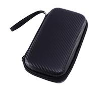 Happyyami Bolsa Portátil para Termómetro de Frente con Cordón, Estuche EVA Resistente a Desgaste y Golpes, Adecuada para Viajes y Uso en Casa, Color Negro