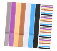 Happyyami Bridas para Cables para Gestión y Sujeción Rápida 70 Piezas Reutilizables de Poliéster Correas Organizadoras Portátiles para Cables de Guitarra en Estudios en Casa