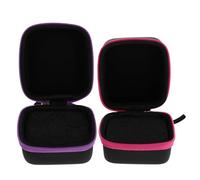 Happyyami Caja De Almacenamiento para Aceites Esenciales Cremallera 7-8 Compartimentos 5ml Portátil Resistente Eva para Viaje Uso Cosmético Organización Segura