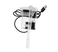 Happyyami Caja De Filtración Mini USB para Acuarios Filtrante Silencioso y Mejorador De para Peceras y Acuarios Diseño Transparente y Práctico
