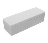 Happyyami Caja Organizadora Portátil para Pilas AA y AAA Compartimentos Transparentes y Estructura de Doble Capa para Almacenamiento en Casa o Viaje