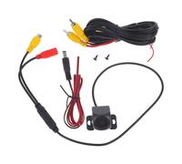 Happyyami Cámara de Trasera para Coche Cámara de Respaldo HD Nocturna 1 Juego Compatible Automóviles SUV Camiones Color Negro