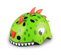 Happyyami Casco De Bicicleta para Niños Niño Casco De Bicicleta Skate Cascos Casco De Montar D Dinosaurio De Dibujos Animados Casco Casco Resistente A Casco para Niños Niñas Casco