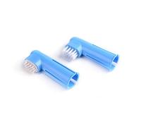 Happyyami Cepillo De Dientes Para Mascotas De Cepillos De Dedo Doble Cabezal Para Perros y Gatos Limpieza Suave y Cuidado Oral Color Aleatorio