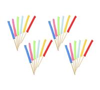 Happyyami Cepillos de microfibra para limpiar rincones y salidas de aire acondicionado, pack de 24 con mango ergonómico, uso en oficina y vehículo