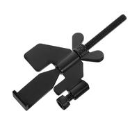 Happyyami Cerradura de Puerta Portátil Cerradura de Puerta para Habitaciones de Hotel Acero Inoxidable Negro Resistente al Desgaste para Uso en Casa y Viajes de Trabajo