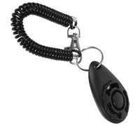 Happyyami Clicker y Silbato para Adiestramiento de Perros, Portátil con Muñequera Ajustable, Herramienta para Entrenamiento Canino y Corrección de Comportamiento en Cachorros y Mascotas